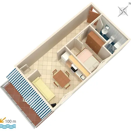 Apartment By The Sea Rastici, Ciovo - 4293 Trogir