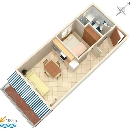 By The Sea Rastici, Ciovo - 4293 Apartment